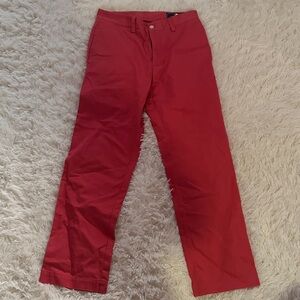 Vineyard Vines Red Chinos